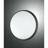 Plafonnier d'extérieur Fabas Luce Olly LED Noir, 1 lumière