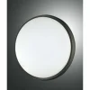 Plafonnier d'extérieur Fabas Luce Olly LED Noir, 1 lumière