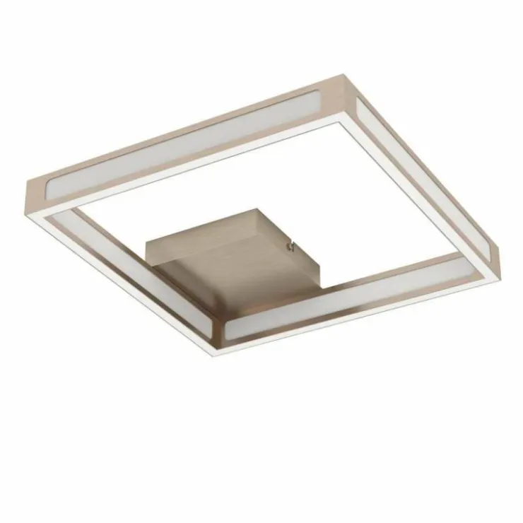 Luminaires Eglo Éclairage Led|Plafonnier Eglo ALTAFLOR LED Nickel mat, 4 lumières