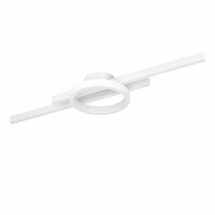 Luminaires Eglo Éclairage Led|Plafonnier Eglo AMANDOLO LED Blanc, 1 lumière, Télécommandes, Changeur de couleurs