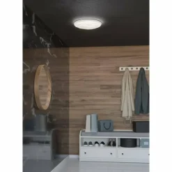 Luminaires Eglo Éclairage Led|Plafonnier Eglo BATTISTONA LED Blanc, 1 lumière, Télécommandes