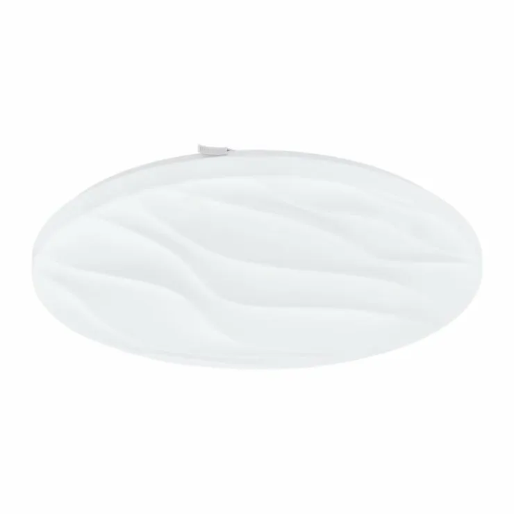 Luminaires Eglo Éclairage Led|Plafonnier Eglo BENARIBA LED Blanc, 1 lumière