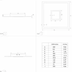 Luminaires Eglo Éclairage Led|Plafonnier Eglo BORDONARA LED Noir, Blanc, 1 lumière, Télécommandes