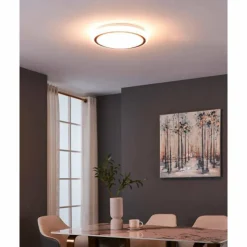 Luminaires Eglo Éclairage Led|Plafonnier Eglo CAPASSO LED Blanc, 1 lumière