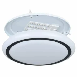 Luminaires Eglo Éclairage Led|Plafonnier Eglo CAPASSO LED Blanc, 1 lumière