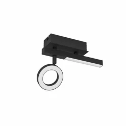 Luminaires Eglo Éclairage Led|Plafonnier Eglo CARDILLIO LED Noir, 2 lumières