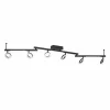Luminaires Eglo Éclairage Led|Plafonnier Eglo CARDILLIO LED Noir, 9 lumières