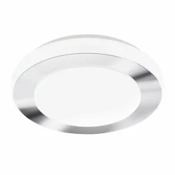 Luminaires Eglo Éclairage Led|Plafonnier Eglo CARPI LED Blanc, 1 lumière