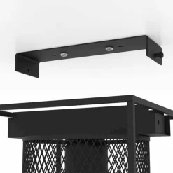 Luminaires Eglo Plafonniers|Plafonnier Eglo CATTERICK Noir, 1 lumière