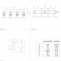 Luminaires Eglo Spots Et Projecteurs|Plafonnier Eglo CAYUCA LED Noir, 4 lumières