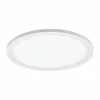 Plafonnier Eglo CONNECT SARSINA-C LED Blanc, 1 lumière, Télécommandes, Changeur de couleurs
