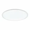 Plafonnier Eglo CONNECT SARSINA-C LED Blanc, 1 lumière, Télécommandes, Changeur de couleurs
