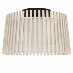 Luminaires Eglo Plafonniers|Plafonnier Eglo FATTORIA Noir, 1 lumière