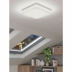 Luminaires Eglo Éclairage Led|Plafonnier Eglo FERENTINO LED Blanc, 1 lumière