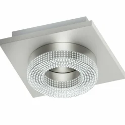 Luminaires Eglo Éclairage Led|Plafonnier Eglo FRADELO LED Chrome, Aspect cristal, 1 lumière