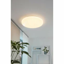 Luminaires Eglo Éclairage Led|Plafonnier EGLO FRANIA LED Blanc, 1 lumière