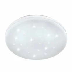 Luminaires Eglo Éclairage Led|Plafonnier Eglo FRANIA-S LED Blanc, 1 lumière