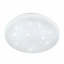Luminaires Eglo Éclairage Led|Plafonnier Eglo FRANIA-S LED Blanc, 1 lumière