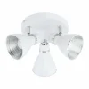 Luminaires Eglo Éclairage Led|Plafonnier Eglo FRANIA-S LED Blanc, 6 lumières
