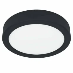 Luminaires Eglo Éclairage Led|Plafonnier Eglo FUEVA LED Noir, 1 lumière