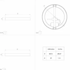 Luminaires Eglo Éclairage Led|Plafonnier Eglo FUEVA LED Nickel mat, 1 lumière