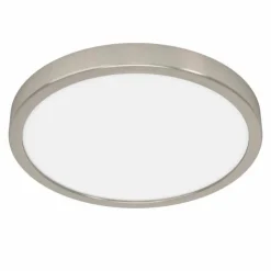 Luminaires Eglo Éclairage Led|Plafonnier Eglo FUEVA LED Nickel mat, 1 lumière
