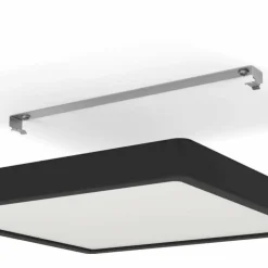 Luminaires Eglo Éclairage Led|Plafonnier Eglo FUEVA LED Noir, 1 lumière
