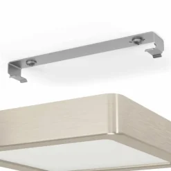 Luminaires Eglo Éclairage Led|Plafonnier Eglo FUEVA LED Nickel mat, 1 lumière