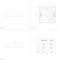 Luminaires Eglo Éclairage Led|Plafonnier Eglo FUEVA LED Nickel mat, 1 lumière