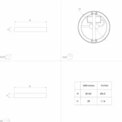 Luminaires Eglo Éclairage Led|Plafonnier Eglo FUEVA LED Noir, 1 lumière