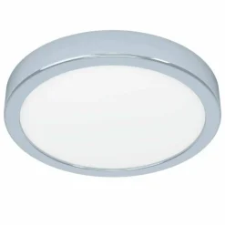 Luminaires Eglo Éclairage Led|Plafonnier Eglo FUEVA LED Chrome, 1 lumière