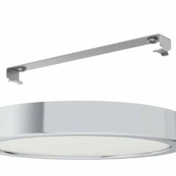 Luminaires Eglo Éclairage Led|Plafonnier Eglo FUEVA LED Chrome, 1 lumière