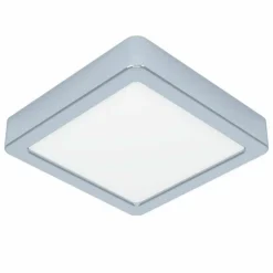Luminaires Eglo Éclairage Led|Plafonnier Eglo FUEVA LED Chrome, 1 lumière