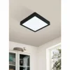 Luminaires Eglo Éclairage Led|Plafonnier Eglo FUEVA-Z LED Noir, 1 lumière