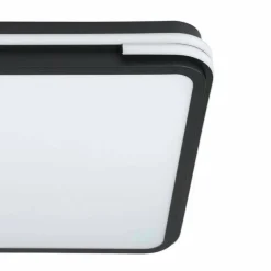 Plafonnier Eglo GENOVESE-Z LED Noir, 1 lumière