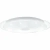 Luminaires Eglo Éclairage Led|Plafonnier EGLO LANCIANO LED Transparent, Blanc, 1 lumière, Télécommandes