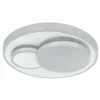 Luminaires Eglo Éclairage Led|Plafonnier Eglo LEPRESO LED Aluminium, Blanc, 1 lumière
