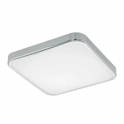 Luminaires Eglo Éclairage Led|Plafonnier Eglo MANILVA 1 LED Chrome, 1 lumière