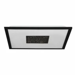 Luminaires Eglo Éclairage Led|Plafonnier Eglo MARMORATA LED Noir, Blanc, 2 lumières