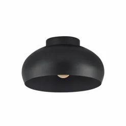 Luminaires Eglo Plafonniers|Plafonnier Eglo MOGANO Noir, 1 lumière