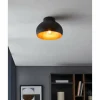 Luminaires Eglo Plafonniers|Plafonnier Eglo MOGANO Noir, 1 lumière