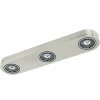 Luminaires Eglo Éclairage Led|Plafonnier Eglo Montale LED Nickel mat, 3 lumières
