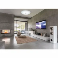 Luminaires Eglo Éclairage Led|Plafonnier EGLO MORATICA-A LED Transparent, Blanc, 1 lumière, Télécommandes