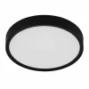 Luminaires Eglo Éclairage Led|Plafonnier Eglo MUSURITA LED Noir, 1 lumière