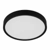 Luminaires Eglo Éclairage Led|Plafonnier Eglo MUSURITA LED Noir, 1 lumière