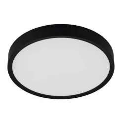 Luminaires Eglo Éclairage Led|Plafonnier Eglo MUSURITA LED Noir, 1 lumière