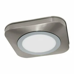 Luminaires Eglo Éclairage Led|Plafonnier Eglo OLMOS LED Chrome, Nickel mat, 1 lumière