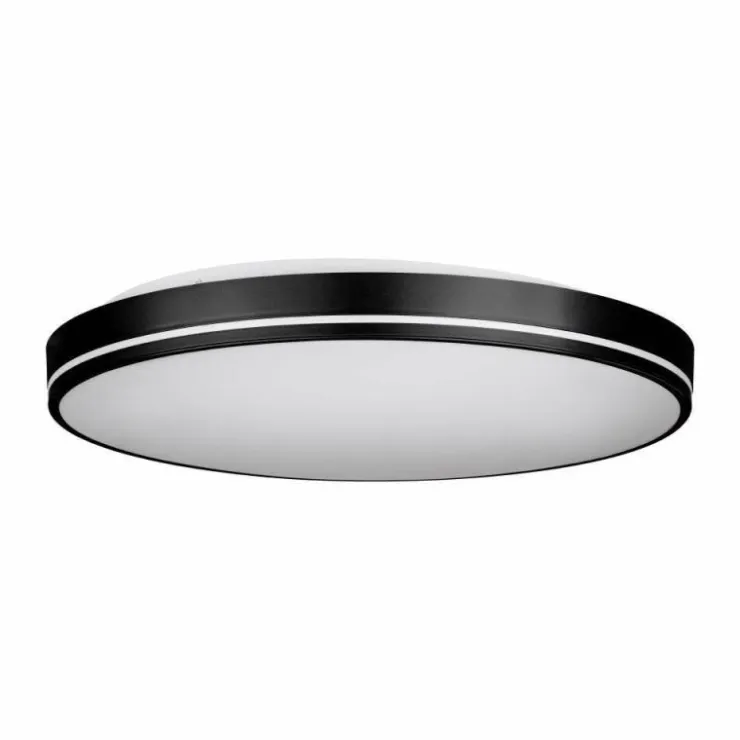 Luminaires Eglo Éclairage Led|Plafonnier Eglo OROTAVA LED Noir, 2 lumières, Télécommandes