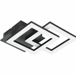 Plafonnier Eglo PARANDAY-Z LED Noir, 1 lumière