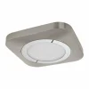 Luminaires Eglo Éclairage Led|Plafonnier Eglo PUYO LED Chrome, Nickel mat, 1 lumière